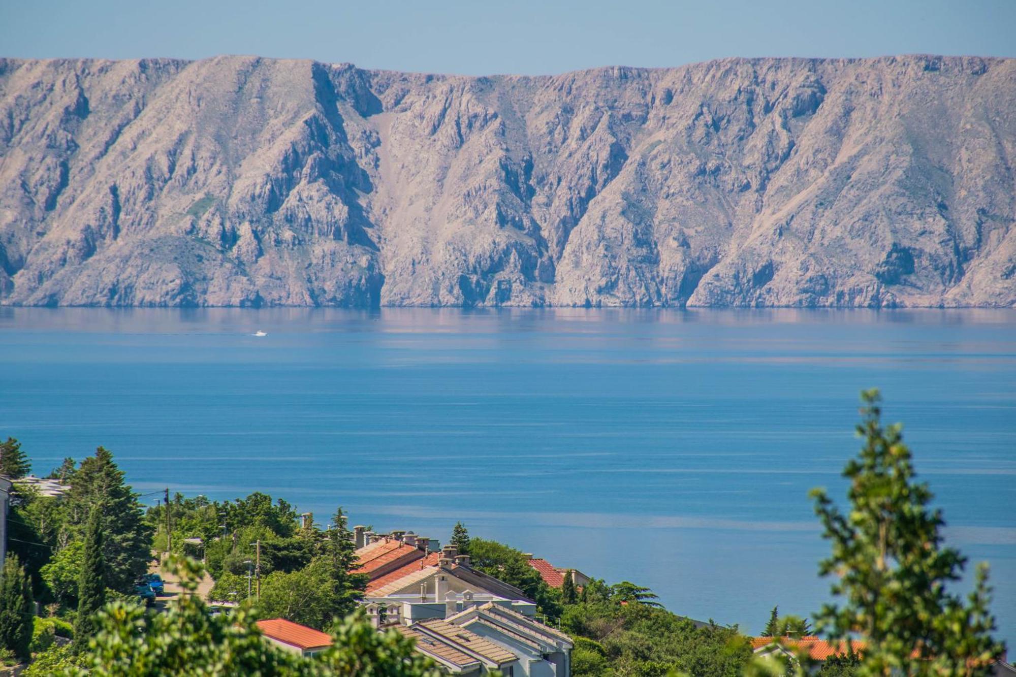 Apartment Vincent With Beautiful Sea View Terrace Klenovica Bagian luar foto
