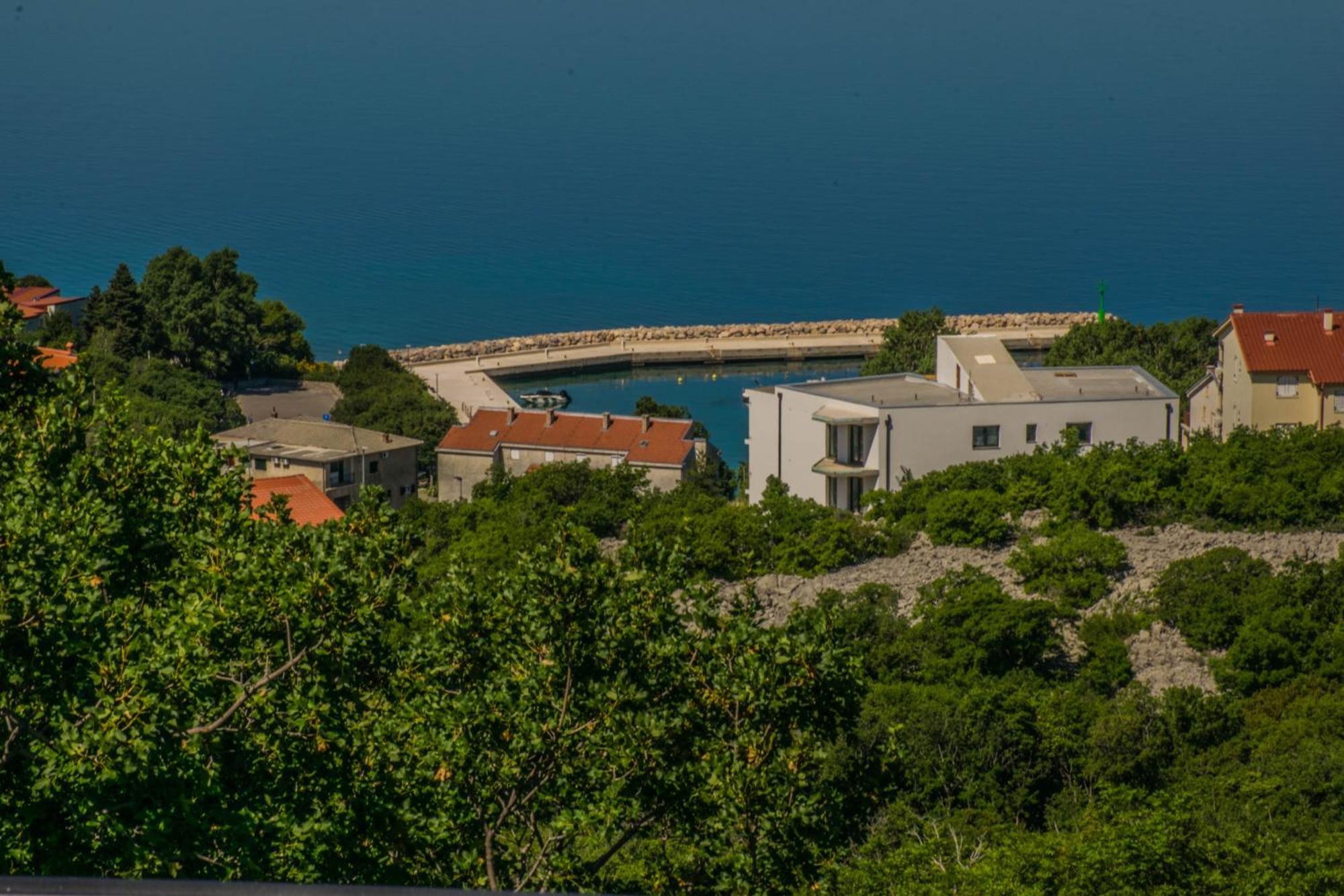 Apartment Vincent With Beautiful Sea View Terrace Klenovica Bagian luar foto
