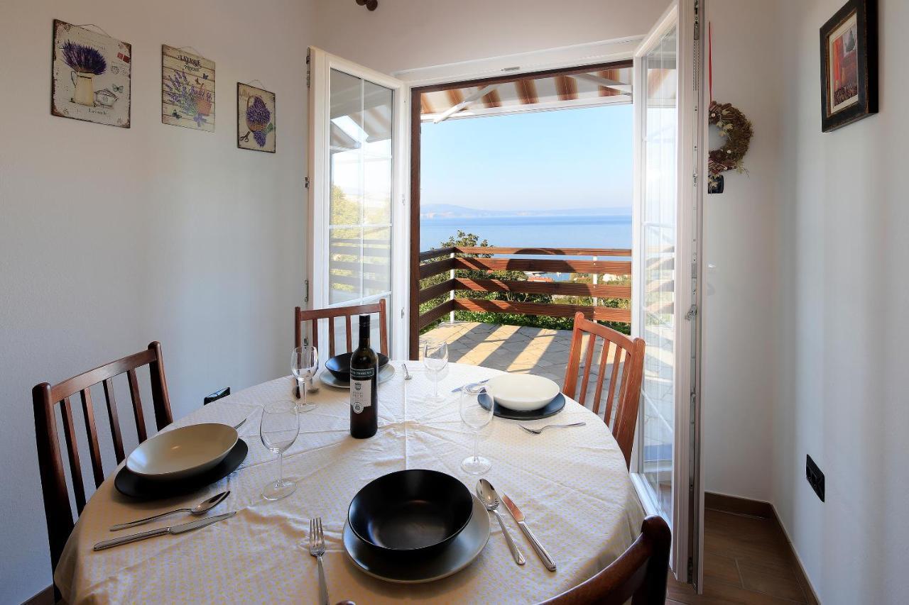 Apartment Vincent With Beautiful Sea View Terrace Klenovica Bagian luar foto