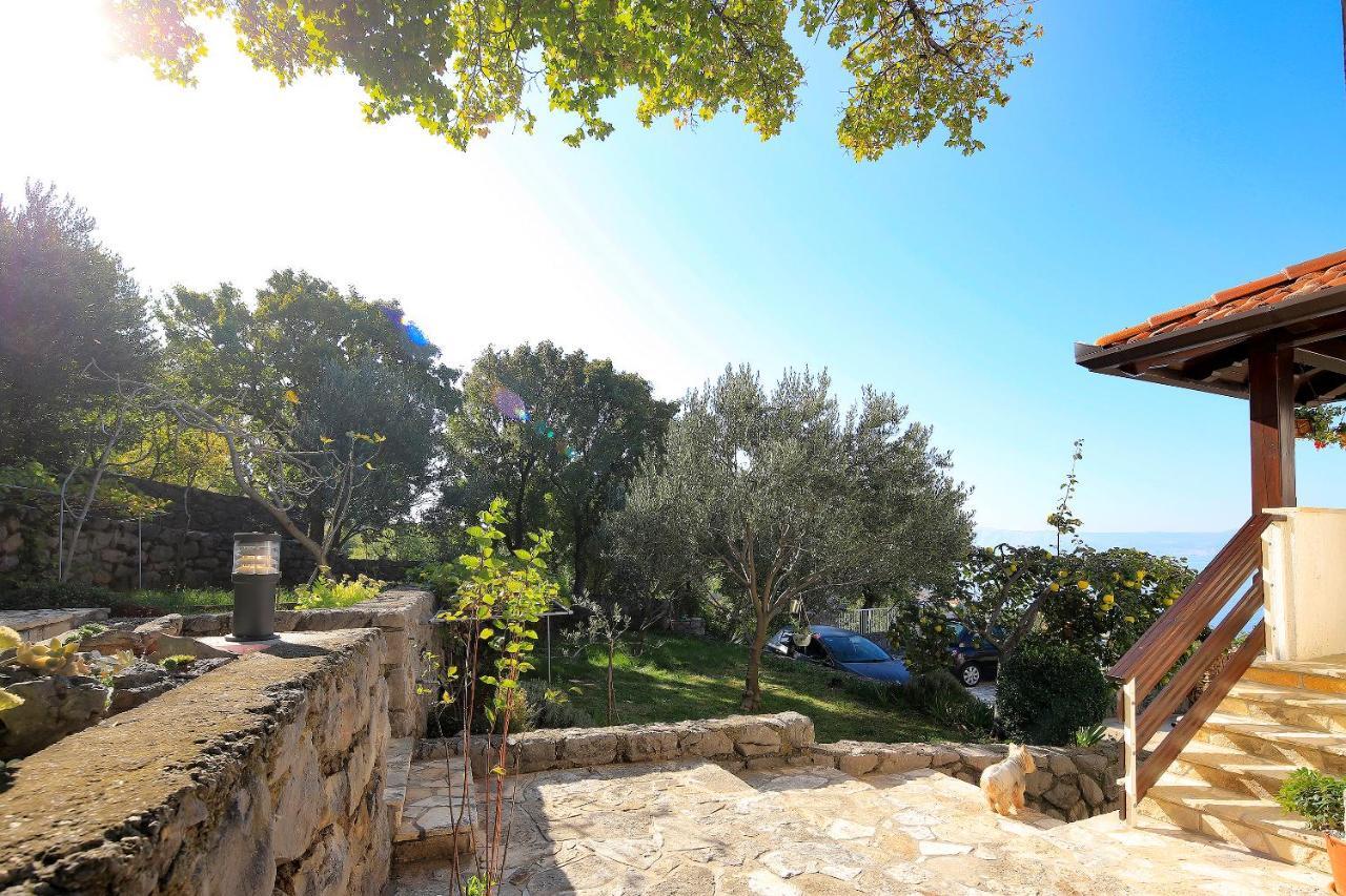Apartment Vincent With Beautiful Sea View Terrace Klenovica Bagian luar foto